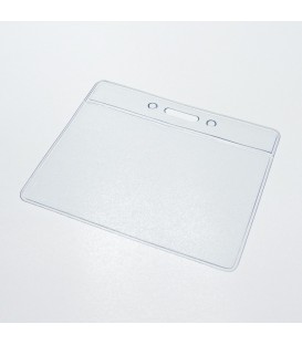 A6 Pochette Porte-badge d'identification Support en Plastique
